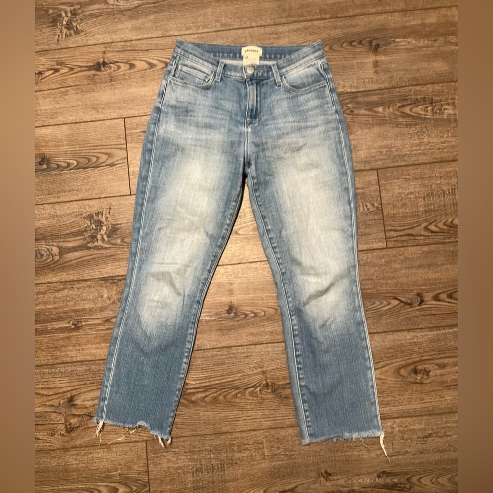 L’agence size 26 boho indie loose fit grunge jeans